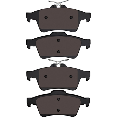 DYNAMIC FRICTION COMPANY - 4000-1095-00 - Rear Hybrid Pads pa3