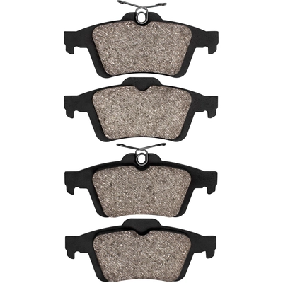 DYNAMIC FRICTION COMPANY - 4000-1095-00 - Rear Hybrid Pads pa4