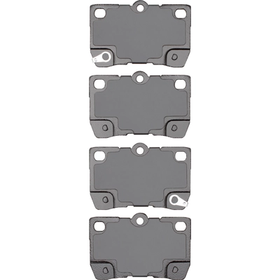 DYNAMIC FRICTION COMPANY - 4000-1113-00 - Rear Hybrid Pads pa5