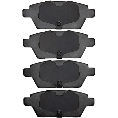 DYNAMIC FRICTION COMPANY - 4000-1161-00 - Rear Hybrid Pads pa1