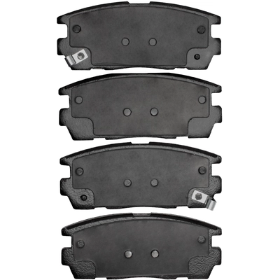 DYNAMIC FRICTION COMPANY - 4000-1275-00 - Rear Hybrid Pads pa2