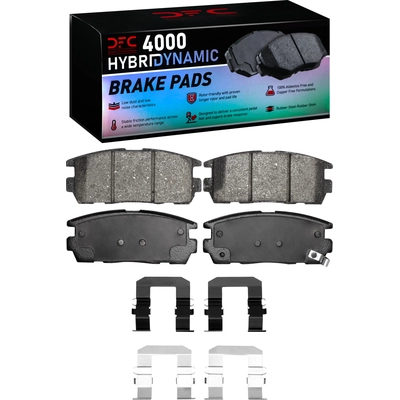 DYNAMIC FRICTION COMPANY - 4000-1275-01 - Rear Hybrid Pads pa2