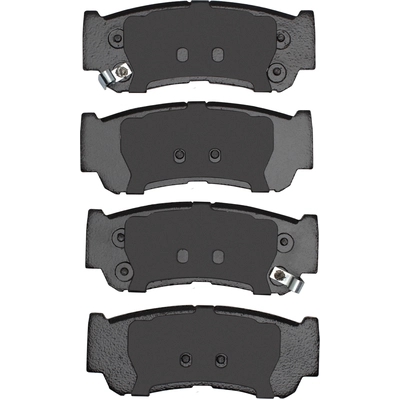 DYNAMIC FRICTION COMPANY - 4000-1297-00 - Rear Hybrid Pads pa4