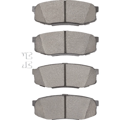 DYNAMIC FRICTION COMPANY - 4000-1304-00 - Rear Hybrid Pads pa2