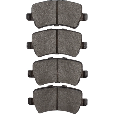 DYNAMIC FRICTION COMPANY - 4000-1307-00 - Rear Hybrid Pads pa2