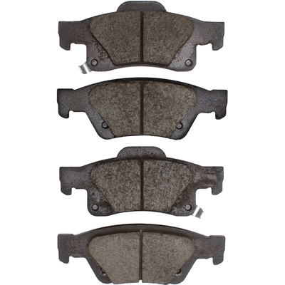 DYNAMIC FRICTION COMPANY - 4000-1498-00 - Rear Hybrid Pads pa3