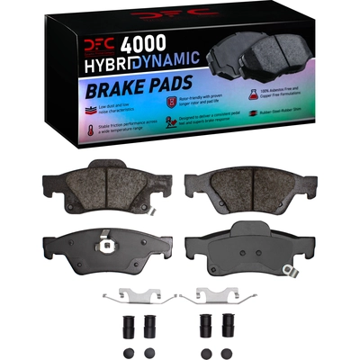 Rear Hybrid Pads by DYNAMIC FRICTION COMPANY - 4000-1498-01 pa2