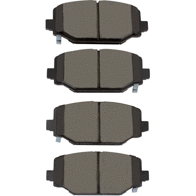 DYNAMIC FRICTION COMPANY - 4000-1596-00 - Rear Hybrid Pads pa2
