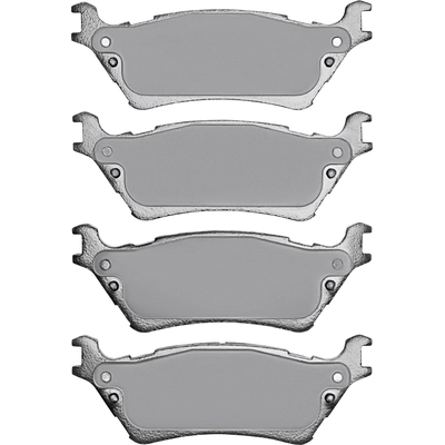 DYNAMIC FRICTION COMPANY - 4000-1602-00 - Rear Hybrid Pads pa3