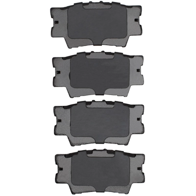 DYNAMIC FRICTION COMPANY - 4000-1632-00 - Rear Hybrid Pads pa1