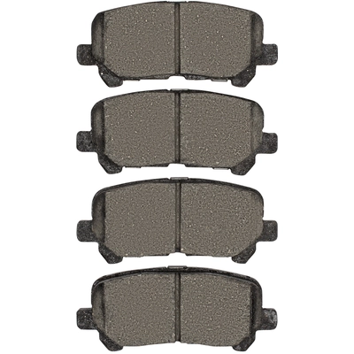 Rear Hybrid Pads by DYNAMIC FRICTION COMPANY - 4000-1724-00 pa3