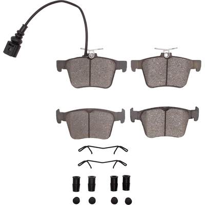 DYNAMIC FRICTION COMPANY - 4000-1761-02 - Rear Hybrid Pads pa1
