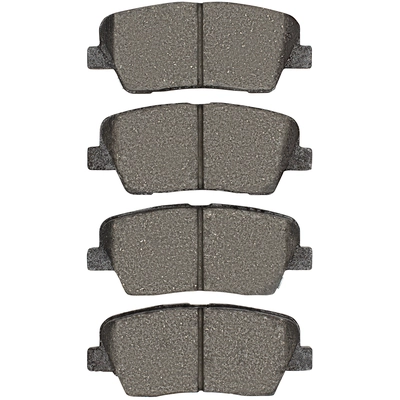 DYNAMIC FRICTION COMPANY - 4000-1816-00 - Rear Hybrid Pads pa3