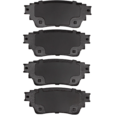 DYNAMIC FRICTION COMPANY - 4000-2135-00 - Rear Hybrid Pads pa1