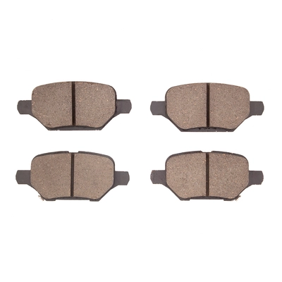 DYNAMIC FRICTION COMPANY - 4000-2168-00 - Rear Hybrid Pads pa2