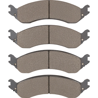 DYNAMIC FRICTION COMPANY - 4000-2406-00 - Rear Hybrid Pads pa6