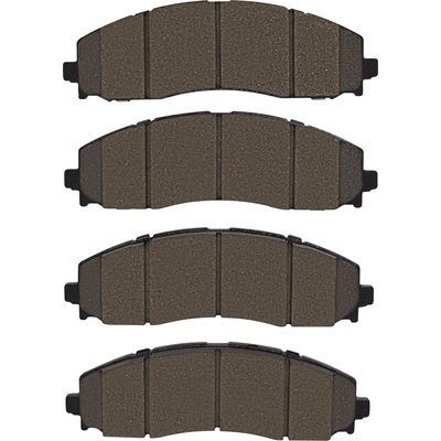 Rear Hybrid Pads by DYNAMIC FRICTION COMPANY - 4000-2491-00 pa1