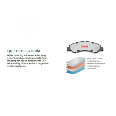 RAYBESTOS - EHT2303AH - Rear Disc Brake Pad Set pa2