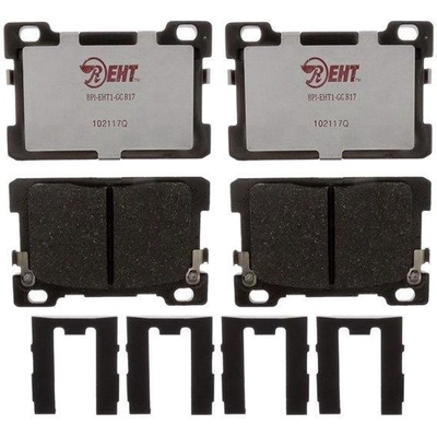 Rear Hybrid Pads - RAYBESTOS Element 3 - EHT1976H pa6