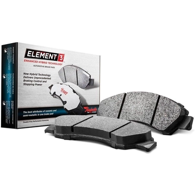 Rear Hybrid Pads - RAYBESTOS Element 3 - EHT383H pa8