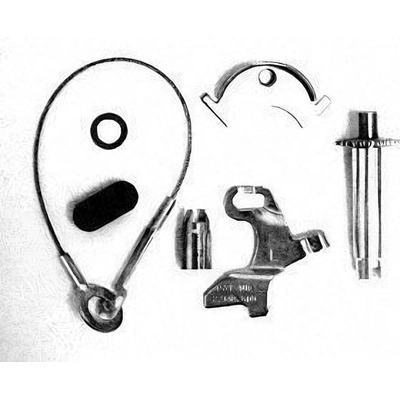 Rear Left Adjusting Kit by MOTORCRAFT - BRAK2544A pa2