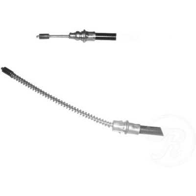 Rear Left Brake Cable by RAYBESTOS - BC93396 pa4