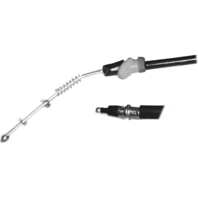 WORLDPARTS - 136949 - Rear Left Brake Cable pa4