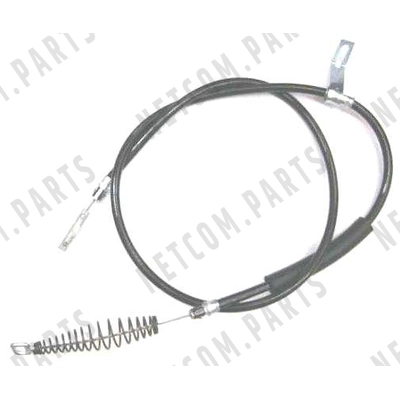 Rear Left Brake Cable by WORLDPARTS - 1651231 pa1