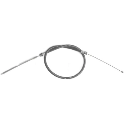 Rear Left Brake Cable by WORLDPARTS - 176456 pa3