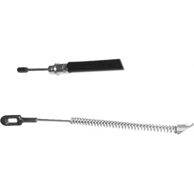 Rear Left Brake Cable by WORLDPARTS - 176528 pa2