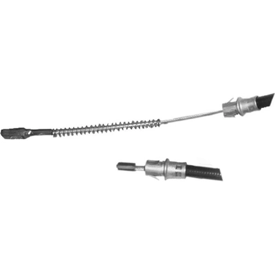 Rear Left Brake Cable by WORLDPARTS - 176545 pa3