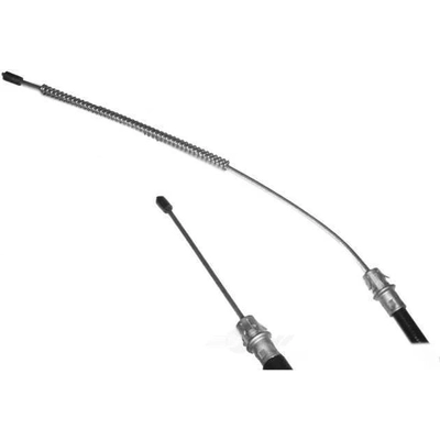 Rear Left Brake Cable by WORLDPARTS - 176594 pa4