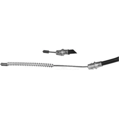 Rear Left Brake Cable by WORLDPARTS - 176872 pa3