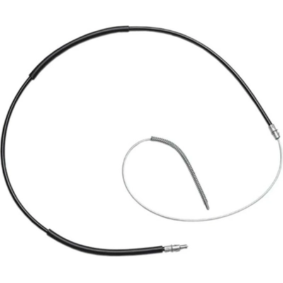 Rear Left Brake Cable by WORLDPARTS - 177740 pa4