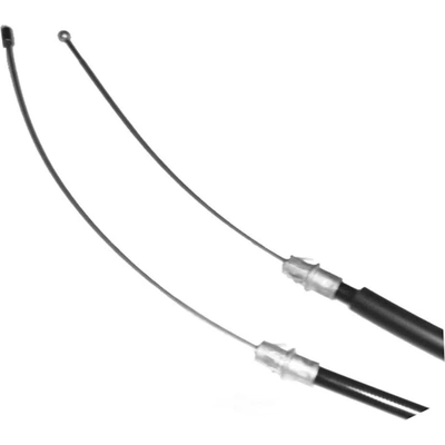 Rear Left Brake Cable by WORLDPARTS - 177970 pa3