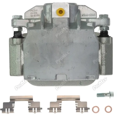 Rear Left New Caliper With Hardware by PROMAX - 55-81454 pa2