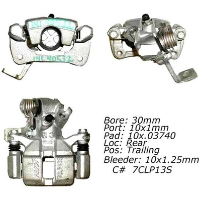 Étrier arrière gauche reconditionné avec matériel by CENTRIC PARTS - 141.40532 pa13