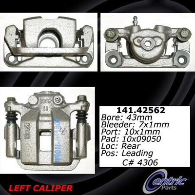 Étrier arrière gauche reconditionné avec matériel de CENTRIC PARTS - 141.42562 pa9