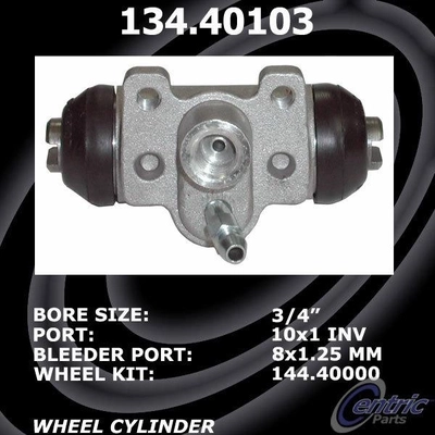 Rear Left Wheel Cylinder by CENTRIC PARTS - 134.40103 pa2