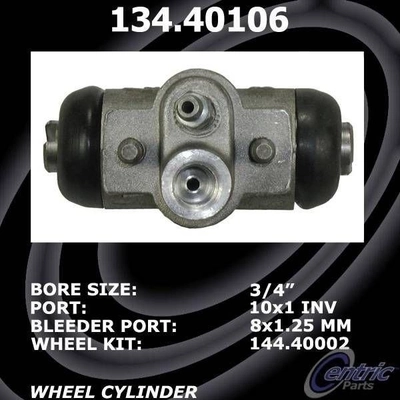 Rear Left Wheel Cylinder by CENTRIC PARTS - 134.40106 pa4