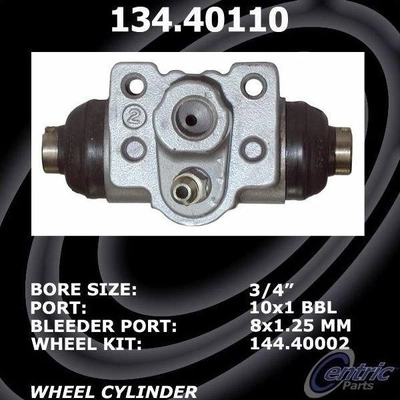 Rear Left Wheel Cylinder by CENTRIC PARTS - 134.40110 pa4