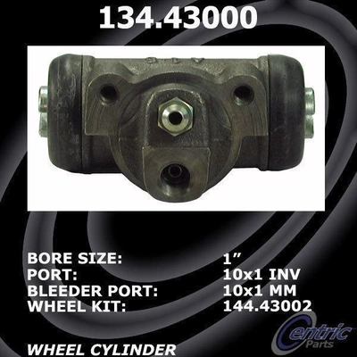 Rear Left Wheel Cylinder by CENTRIC PARTS - 134.43000 pa5