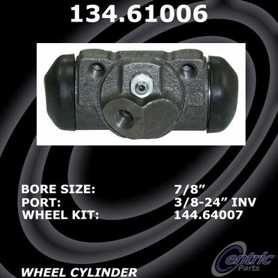 Cylindre de roue arrière gauche par CENTRIC PARTS - 134.61006 pa2