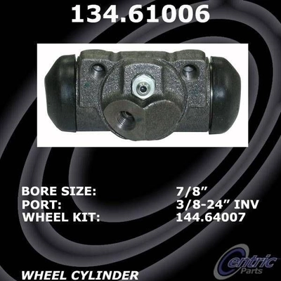 Cylindre de roue arrière gauche  by CENTRIC PARTS - 134.61006 pa6