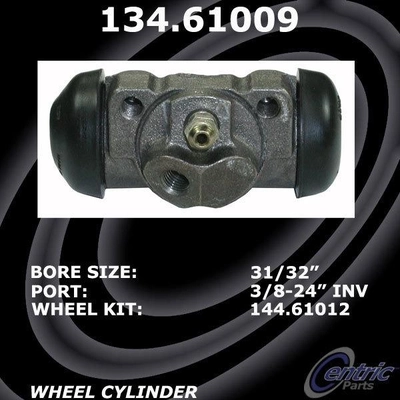 Cylindre de roue arrière gauche par CENTRIC PARTS - 134.61009 pa1