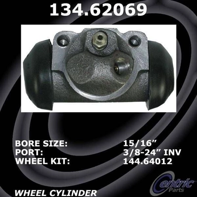 Cylindre de roue arrière gauche par CENTRIC PARTS - 134.62069 pa3