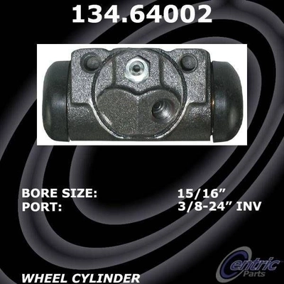 Cylindre de roue arrière gauche par CENTRIC PARTS - 134.64002 pa6