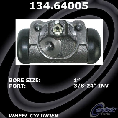 Cylindre de roue arrière gauche par CENTRIC PARTS - 134.64005 pa1