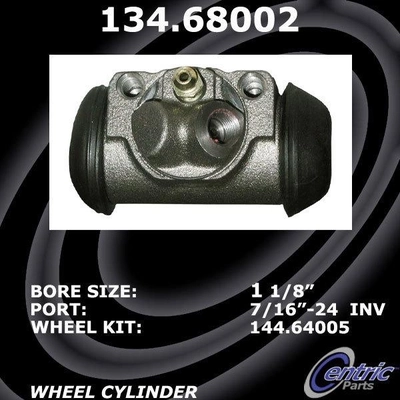 Rear Left Wheel Cylinder by CENTRIC PARTS - 134.68002 pa1