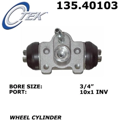 Cylindre de roue arrière gauche par CENTRIC PARTS - 135.40103 pa1